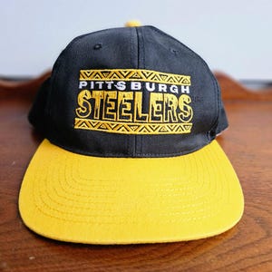 Vintage 90s Pittsburgh Steelers Snapback Hat – NFL ANCO Cap