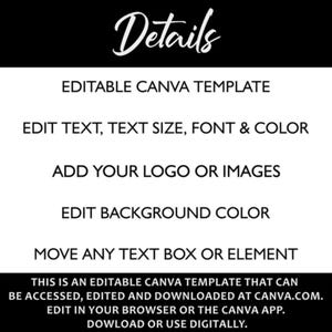Roblox Birthday Invitation, Game Party, Editable Canva Template image 8