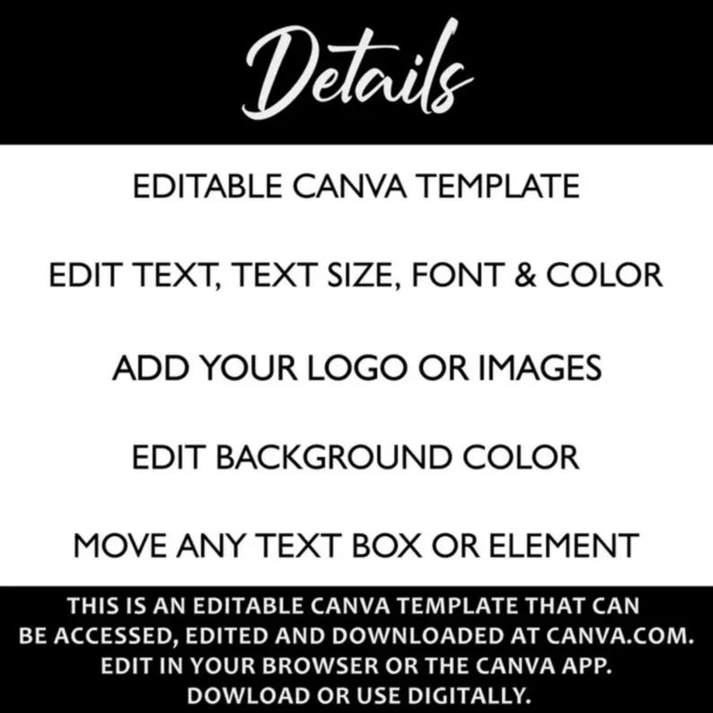 Roblox Birthday Invitation, Game Party, Editable Canva Template image 8