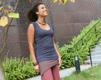 Stretch Hemp Cap Sleeve Tee (hemp/organic cotton)