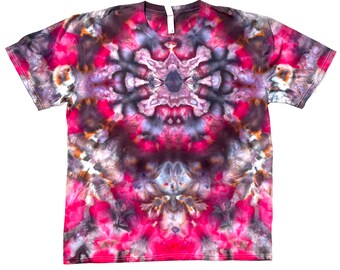 Ice Dyed Organic Cotton Unisex tee- 2XL