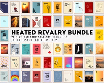 Heated Rivalry Bundle - Digital art that celebrates queer joy