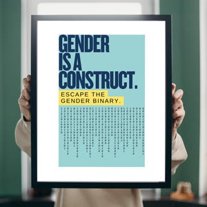 Gender Is A Social Construct - digital download