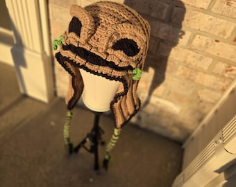Burlap Chap Hood