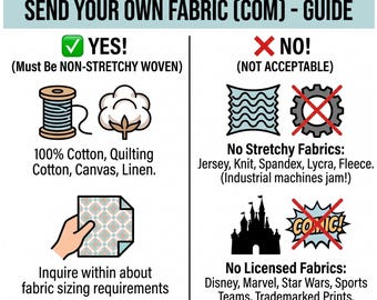 Send Your Own Fabric – Custom Medical Device / Inhaler Holder