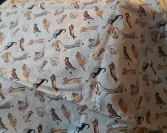 Cat fabric for inhaler case