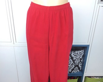 1990's Red Pants sz L/XL