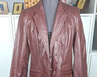 Tibor Leather Jacket - Etsy