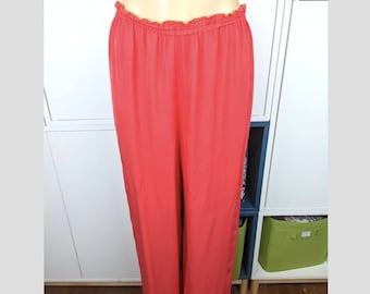 1990's Saks Fifth Avenue Silk Chiffon Pants sz M