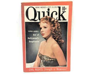 Quick Magazine September 24th, 1951