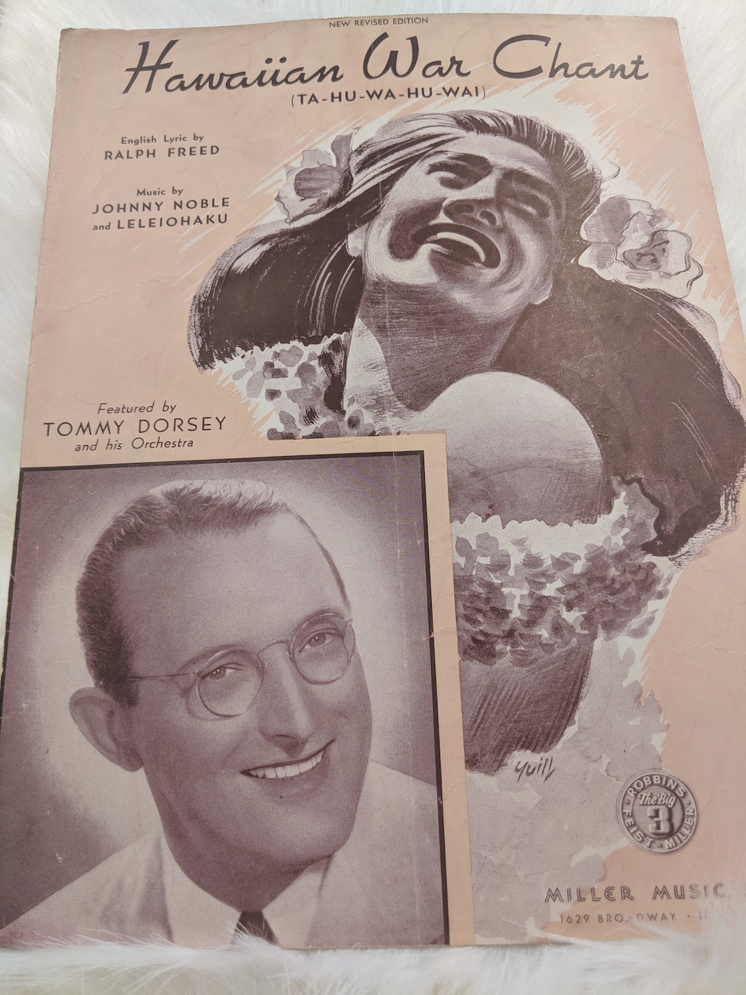 Hawaiian War Chant Sheet Music 1940 - Etsy