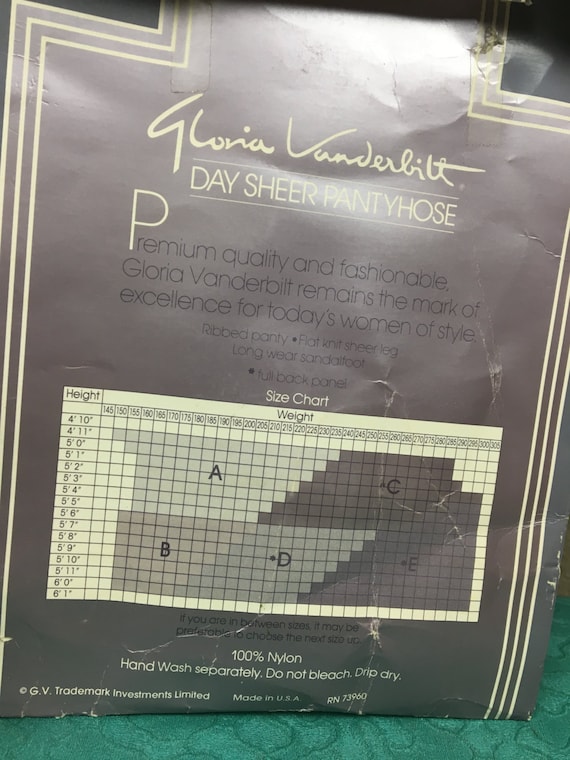 Gloria Vanderbilt Size Chart