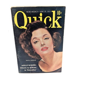 Quick Magazine June 30th, 1952
