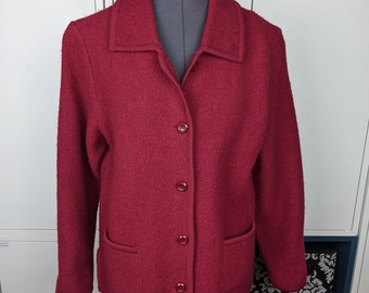 appleseeds boiled wool jacket