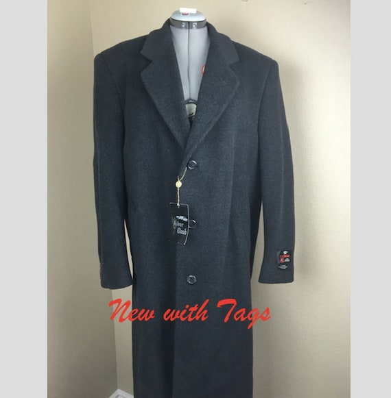 1990's Deadstock Cashmere Mens Coat sz 44