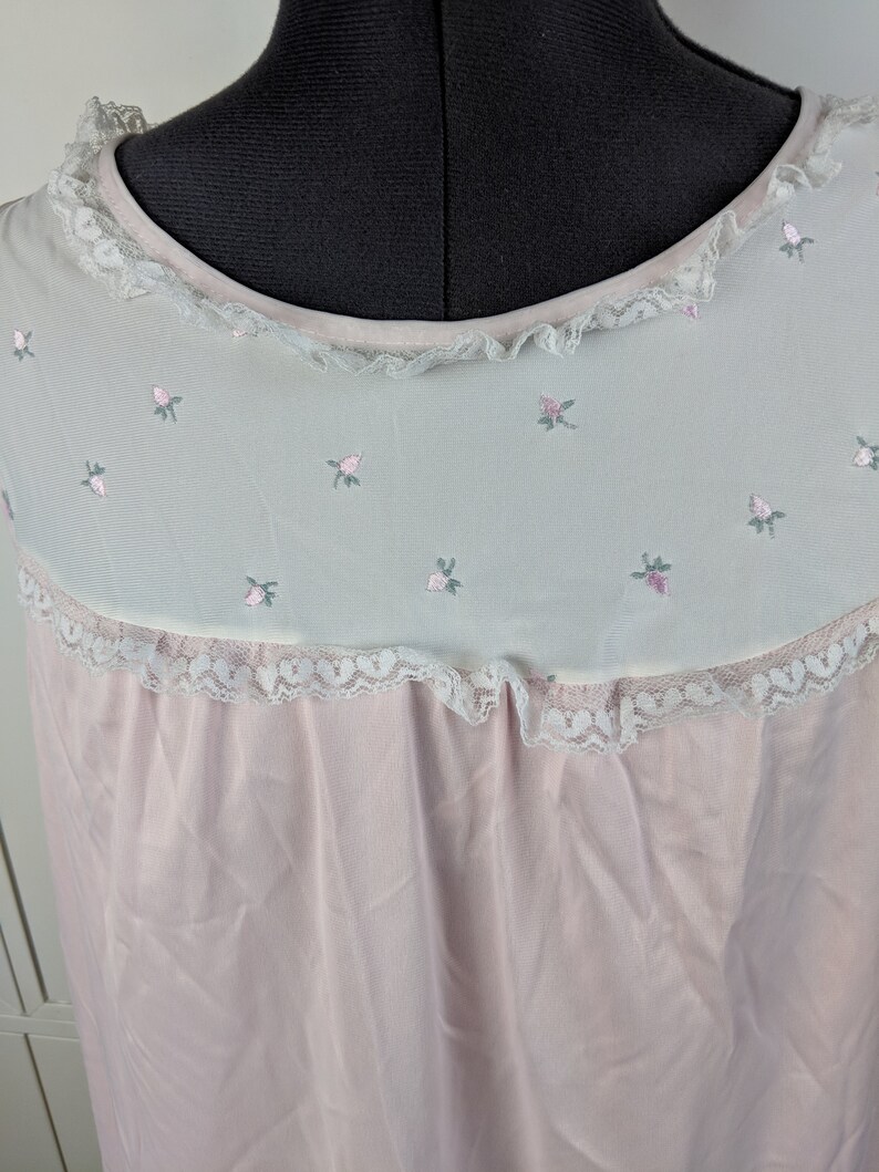 60/'s babydoll nightgown sz S