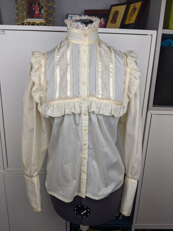 1970’s Gunne Sax Blouse sz S