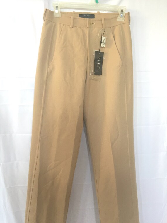 NEW Gucci 1999 Deadstock Wool Trousers sz IT 38 - image 5