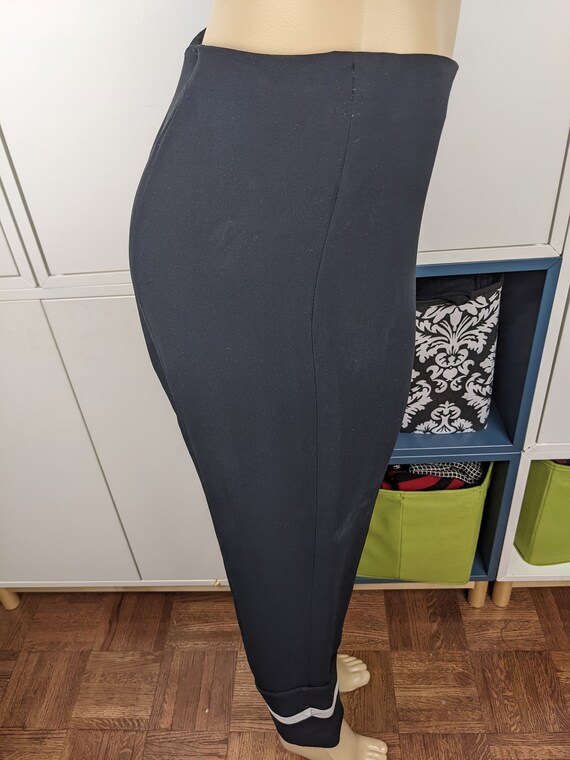 Giorgio Armani Black Label Silk Trousers sz XS/S - image 2