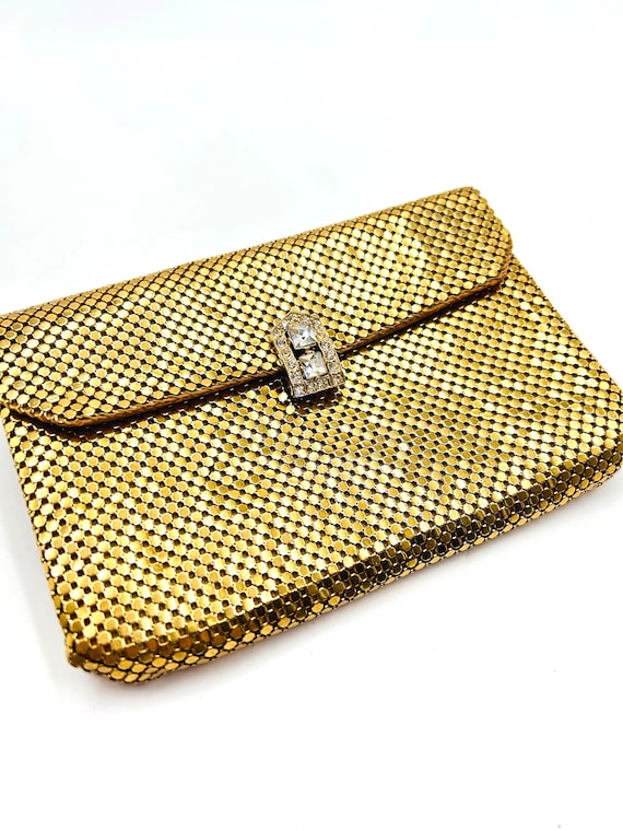 1950's Whiting & Davis Gold Mesh Clutch