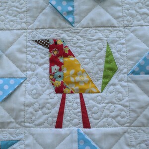 PDF Busy Birds PDF Quilt Pattern for Instant Digital Download image 3