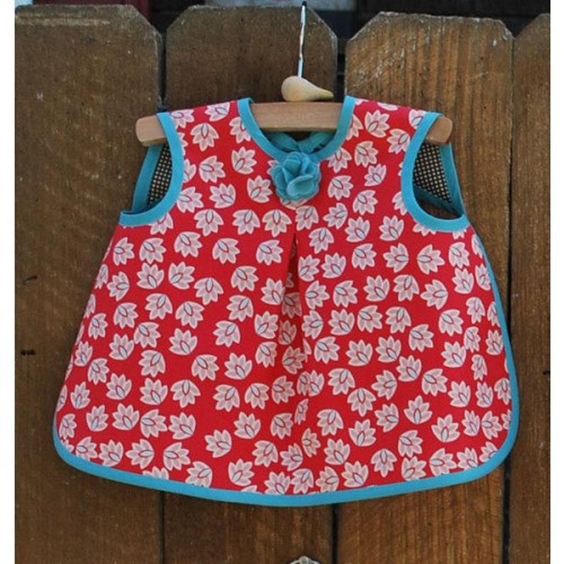 PDF Aiden & Ava Reversible Baby Bib Sewing Pattern in a PDF for Digital Download image 5