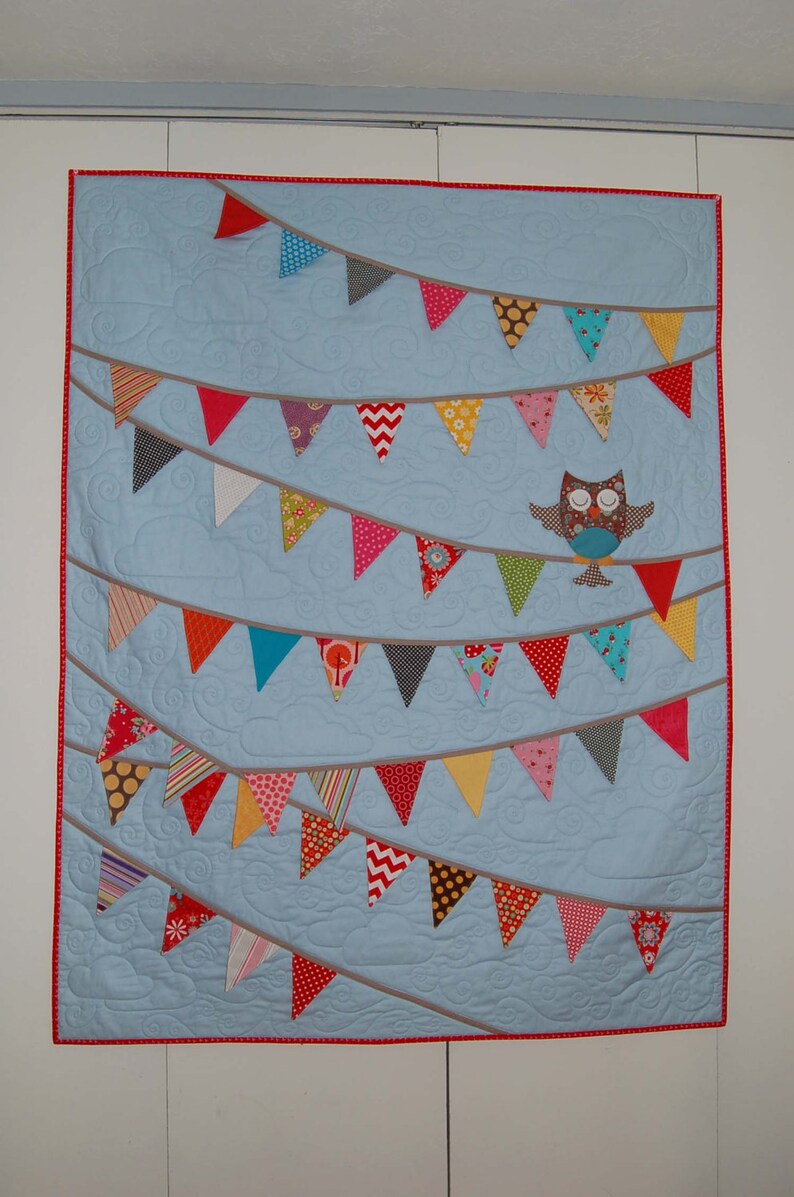 PDF O is for Owl Quilt Pattern in a PDF for Digital Download image 3