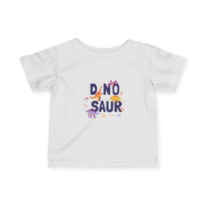 Dinosaur Infant Tee: Soft Kids Dino Shirt, Prehistoric Birthday Outfit
