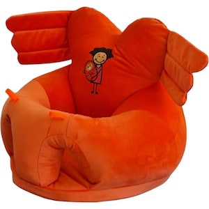 Personalizable Baby Armchair, Personalized Gift for Baby, Soft Armchair for Baby