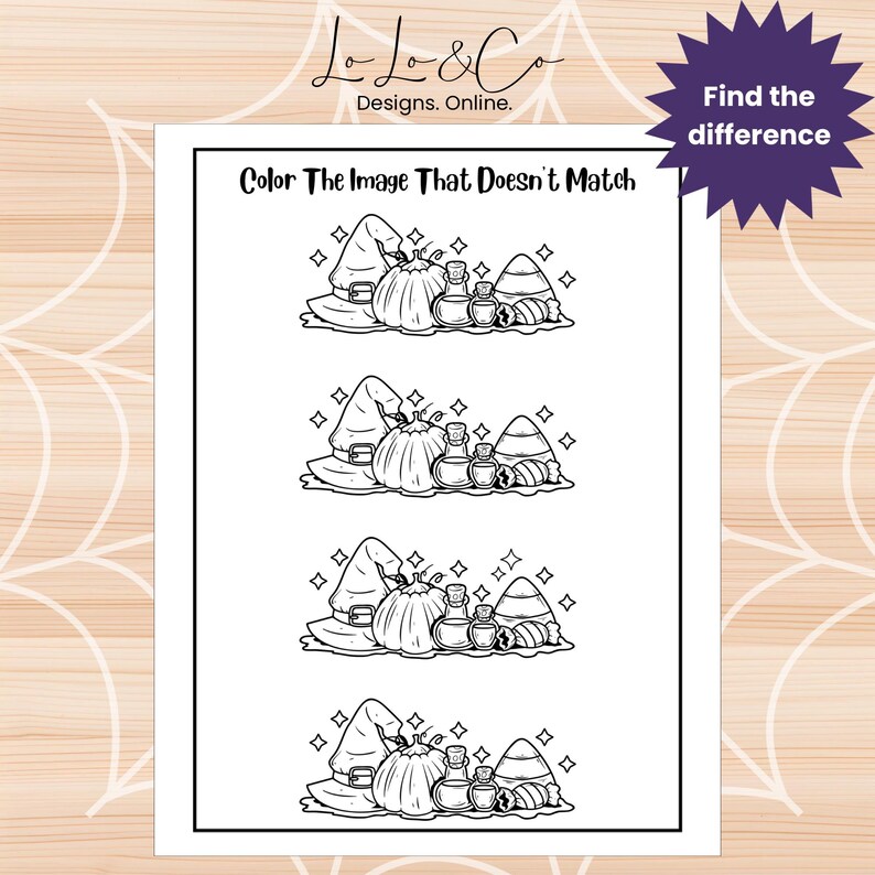 Halloween Activity Pack for Kids, Halloween Activity Printable ...