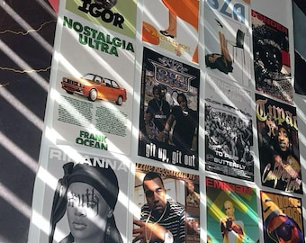 100 Iconic Rap Music Posters - Hip-hop Legends Wall Art