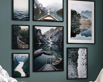 100 Nature Poster Prints | Landscape Photography Wall Art (Digital Download)