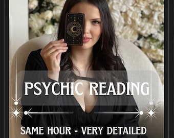 Premium Psychic Reading, Detailed Psychic Reading, Medium Reading, Future Predictions, No Cards Clairvoyant Reading, Love Psychic Reading
