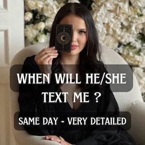Wanneer sms't hij me? , Wanneer zal ze me sms'en?, Zal hij me sms'en?, Lezen verzoenen, Wanneer zal ze het bereiken?, Liefdeslezen, Lezen op dezelfde dag