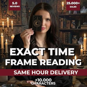 Very Detailed Exact Time Frame Reading,How Long, How Soon Timing Predictions, When Will It Happen, Same Hour Reading, Love Tarot Reading