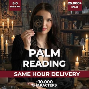 Lectura de la palma, Lectura detallada de la palma, Análisis de la palma el mismo día, Interpretación de la palma, Lectura de la palma con foto, Lectura de la palma de la mano, Lectura psíquica