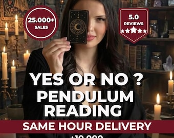 Same Hour Yes or No Pendulum Reading,One Question Yes Or No Reading Same Hour,Psychic Readings, Pendulum Reading Yes Or No Answer Prediction