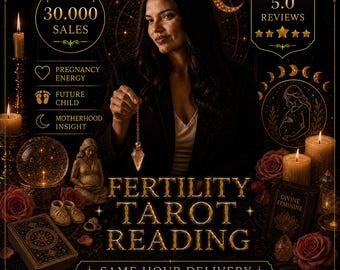 Same Day Fertility Tarot Reading, Detailed Pregnancy Reading, Same Day Conception Prediction, Am I Pregnant, Pregnant Readings