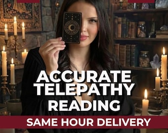 Telepathy Reading , Psychic Mind Connection , Telepathic Reading , Same Day Reading , Accurate Reading , No Tools Reading, Real Mind Reading