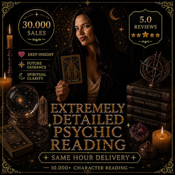 Premium Psychic Reading, Detailed Psychic Reading, Medium Reading, Future Predictions, No Cards Clairvoyant Reading, Love Psychic Reading