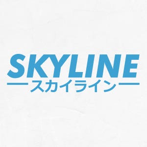 Skyliner Lettering Nissan Skyline JDM Kanji Vinyl Decal - Japanese Car Sticker - Etsy