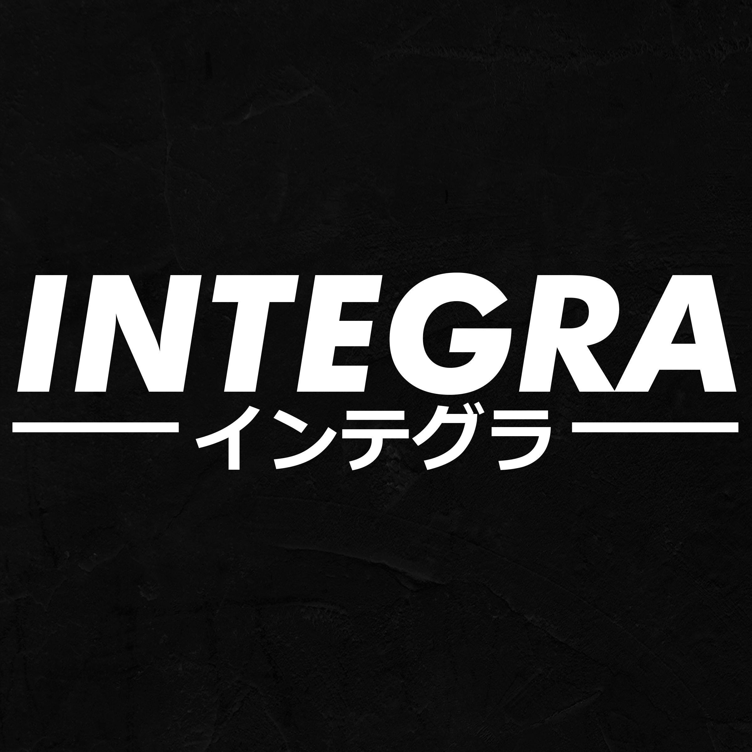 Acura Integra Vinyl JDM Kanji Japanese Name Transfer Window Decal