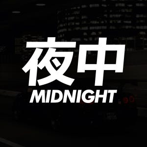 Midnight Club JDM Vinyl Japanese Transfer Mitsubishi Window Decal For JDM Cars Trucks SUV Van Drifting Japanese Anime Kanji Bumper Stickers