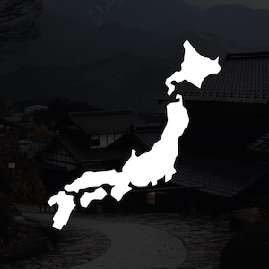Japan Solid Silhouette JDM Japanese Transfer Window Decal Cars Trucks SUV Drifting Japanese Anime Bumper Stickers Gift For Him Kanji