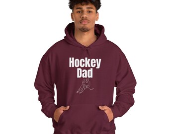 Eishockey Papa Hoodie, Hockey Papa Leben, Eishockey Papa Sweatshirt, Hockey Papa Bekleidung, Sport Papa Pullover, Hockey Papa Geschenk, Hockey-Saison