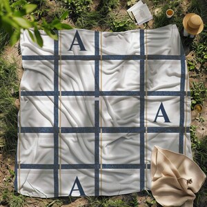 Personalized Sherpa Blanket Custom Throw Gift for Her Soft Cozy Monogram Blanket Home Decor Birthday Present Bedroom Throw Anniversary