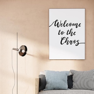 Willkommen zum Chaos Poster
