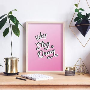 Slay Queen Poster