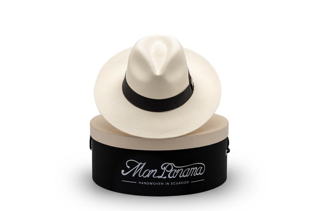 Gender Neutral Fedora Premium White Panama Sun Hat