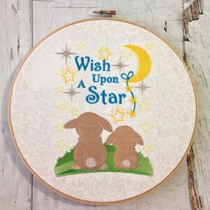Wish Upon a Star Embroidery Design